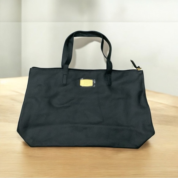 Joy Mangano Leather Tote Retail $40 - Picture 3 of 6